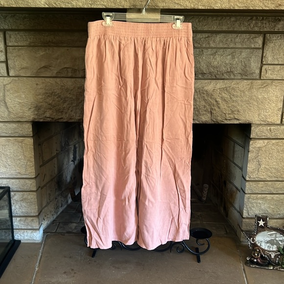 Anrabess 2 piece summer set crop top with wide leg pants linen NWT - Picture 5 of 6